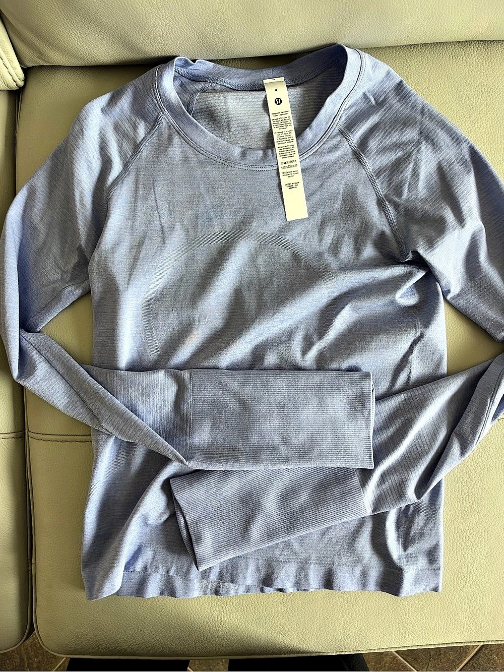 lululemon Swiftly Tech Long Sleeve 2.0 Blue Size 4